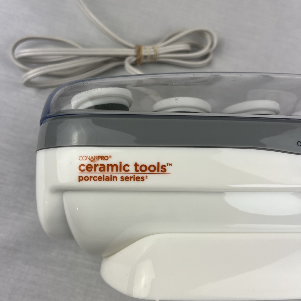 CONAIR PRO Ceramic Tools Porcelain Series Hairsetter 12 Rollers CPPCHV14