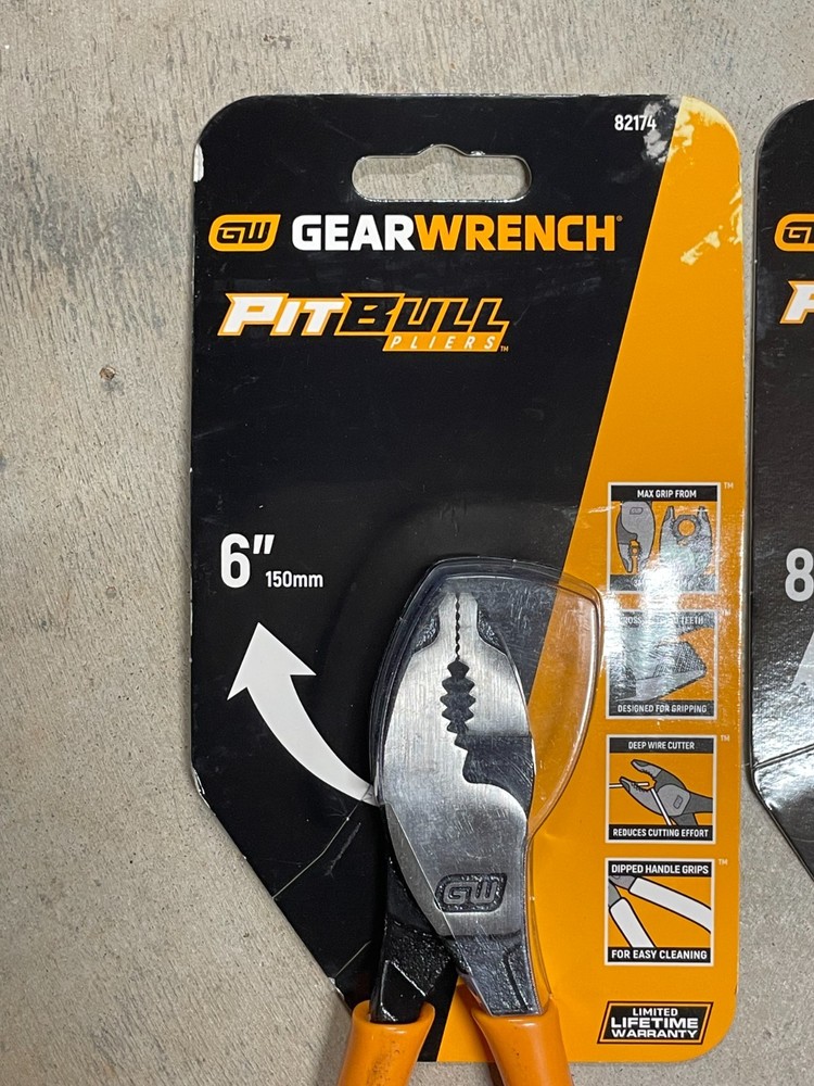 Gearwrench Pitbull 8 Piece Plier Set
