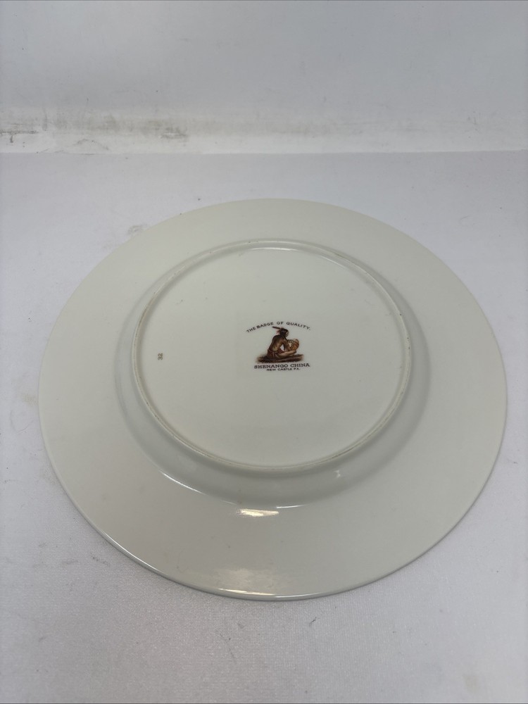 Shenango China Masonic Shriner 10 7/8" Plate