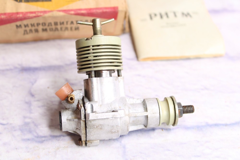 RITM Soviet 2.5cc Diesel RC Airplane Engine - IN BOX - Never Ran