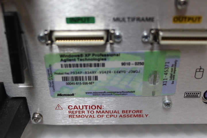 3729 Agilent 16902A Logic Analysis System