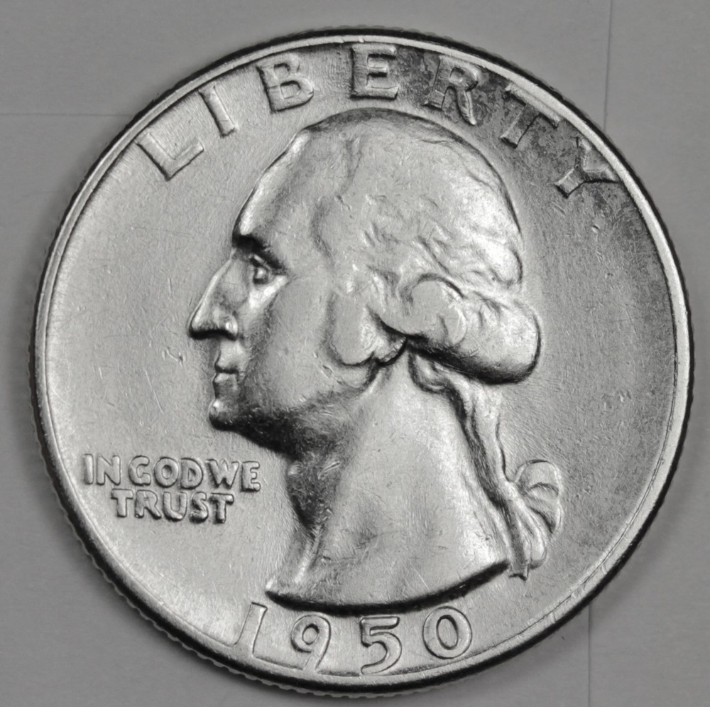 1950-p Washington Quarter.  High Grade.  (Inventory A)