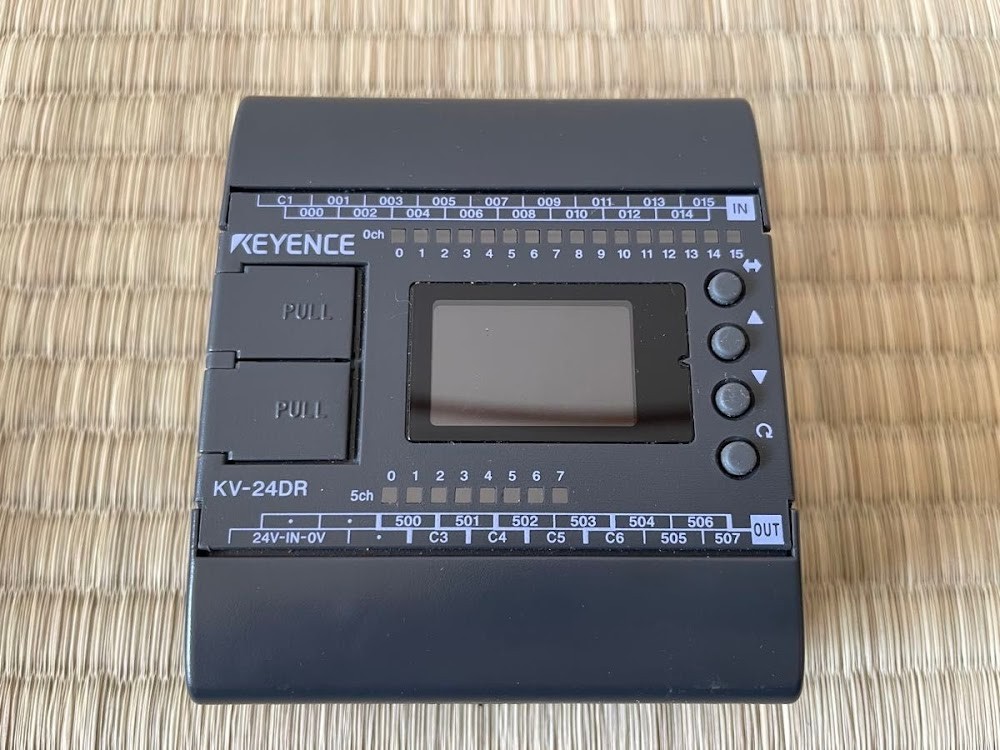 KEYENCE KV-24DR PLC Unit Controller Power On Tested USED