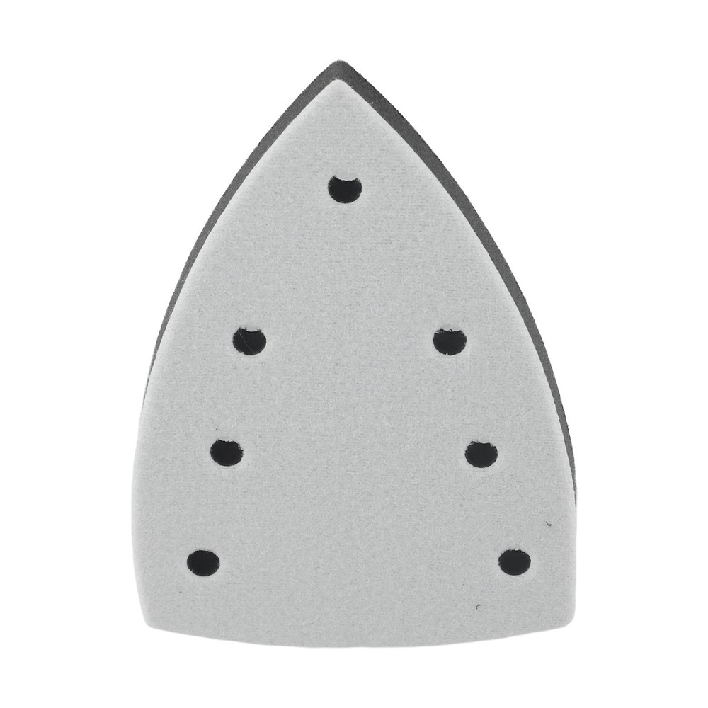 Protect Sander Pallet with Triangle Sanding Pads 7 Hole Sandpaper Backing Pad