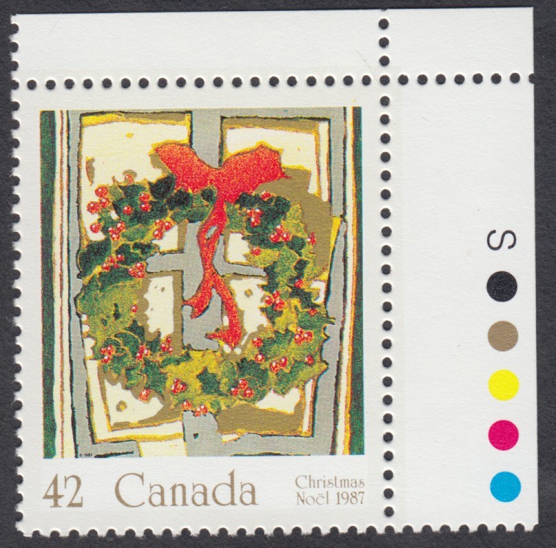 Canada - #1149 Christmas Wreath - MNH