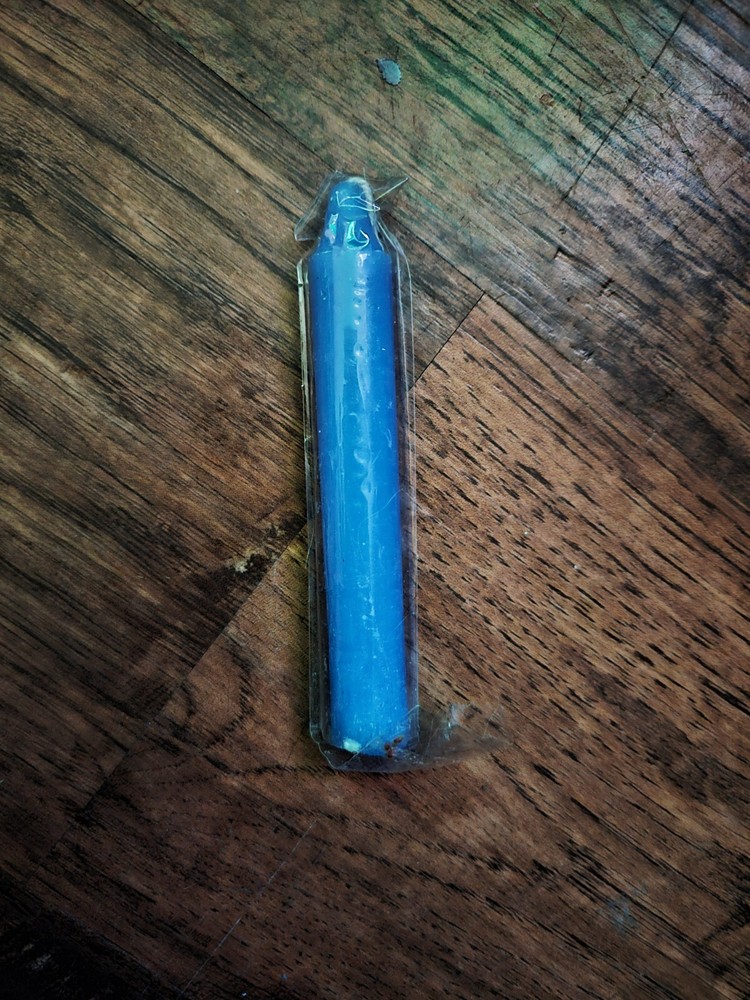 Charged Chime Candle (Light Blue)