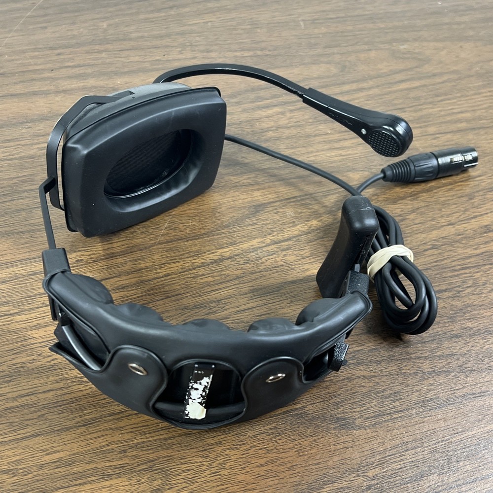 Telex 64438 PH-1 Single Ear Intercom Headset Professional 4-Pin Cord