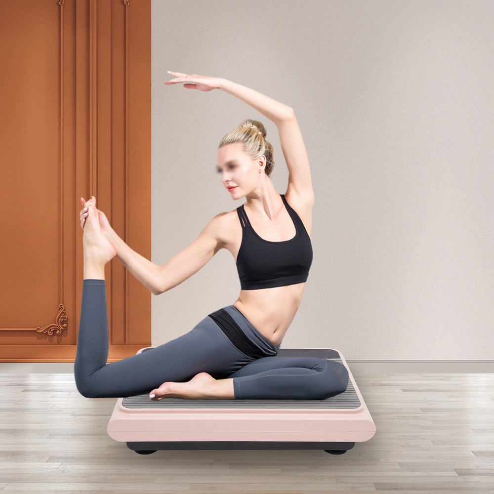 Fitness Vibration Plate Exercise Machine Body Workout Vibrate Training Platform