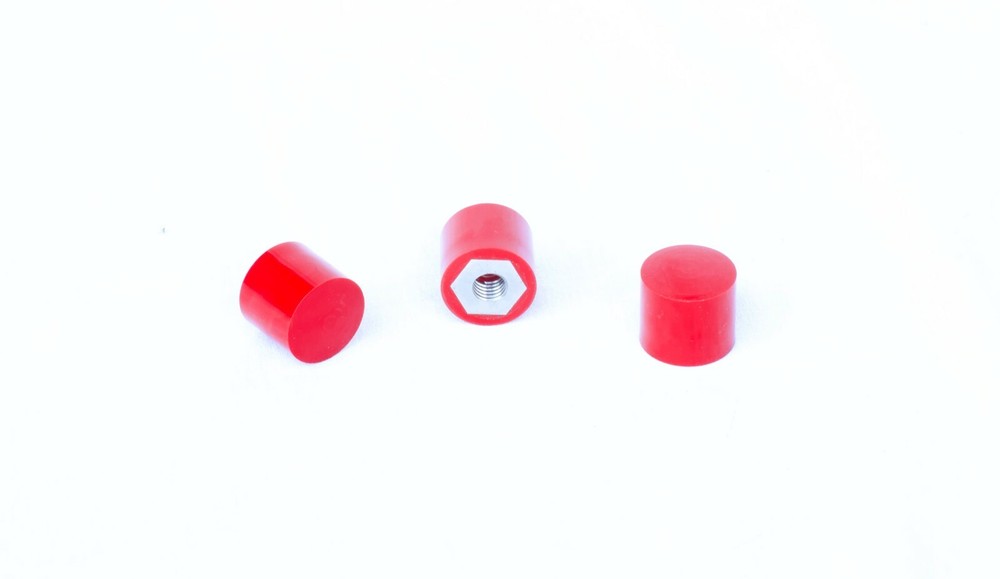 Urethane / Polyurethane Bumpers Female Thread 1.25" DIA - 1/2-13 Thread 90A