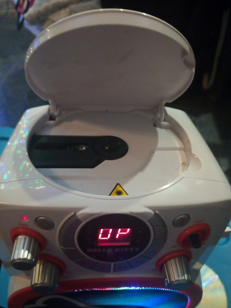 Hello Kitty Karaoke Machine CD With Microphone 2023 Model