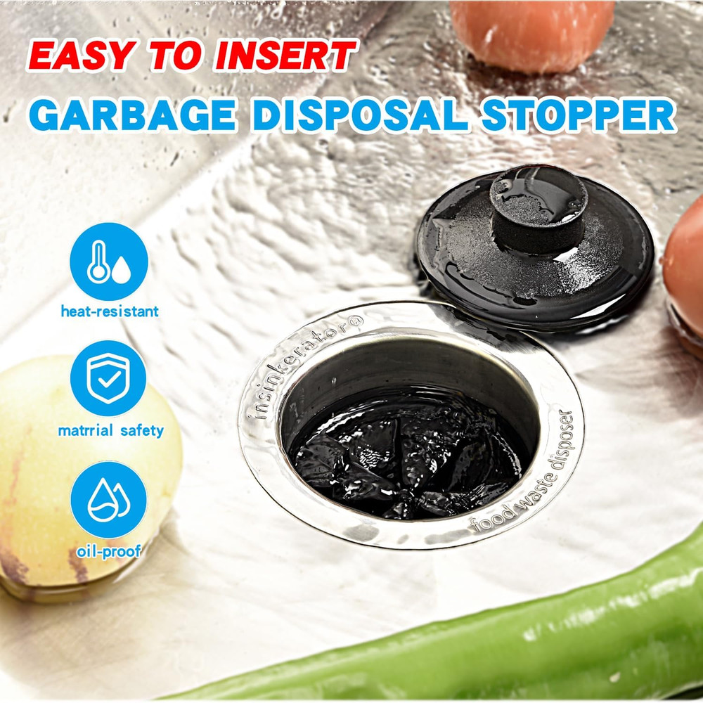 3.5in Kitchen Sink Stopper Universal Garbage Disposal Drain Plug Replacement