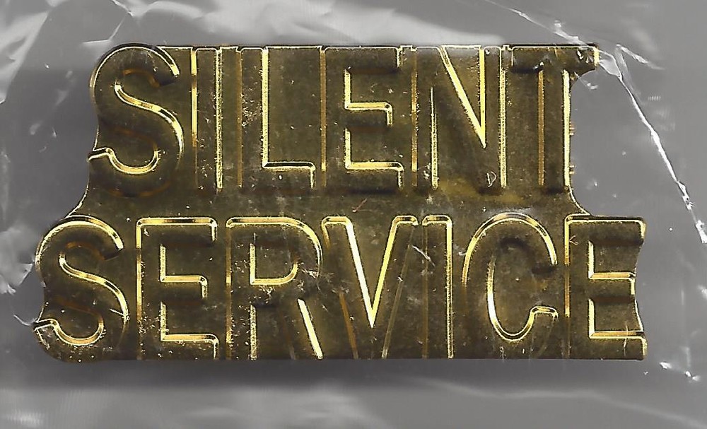Silent Service Pin - USN - Submarine - BC Patch - Cat No. C7015