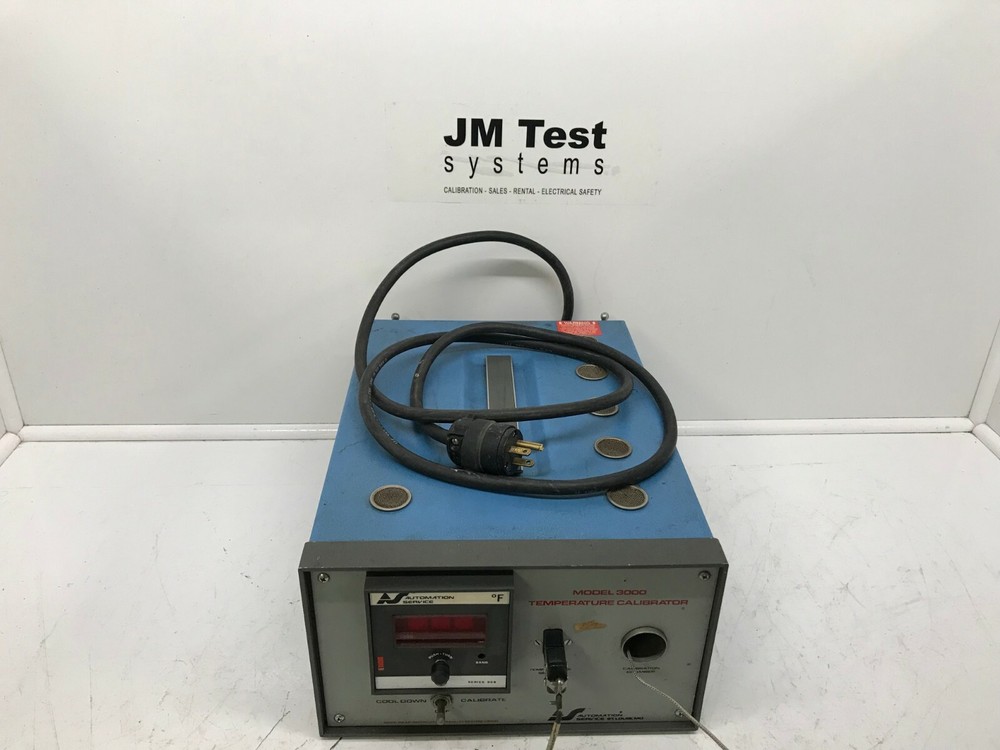 Automation Service Temp Calibrator Model 3000 BR