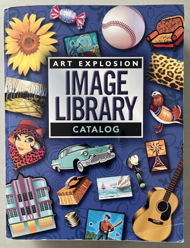 ART EXPLOSION 800,000 Clip Art Library Software PC 34 CD Image Graphics