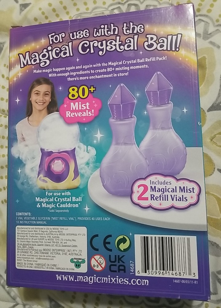Magic Mixies Refill Vials 2 Pack For Crystal Ball NEW
