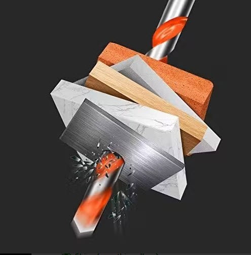 7pcs Ultimate Heavy Duty Carbide Drill Bits Set - US Ship