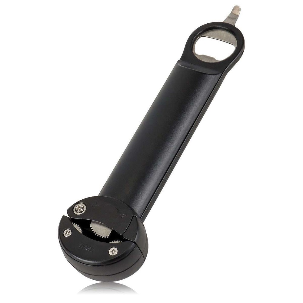 Multi Functional Bottle Opener Retractable Adjustable Jar Can Opener Easy Grip