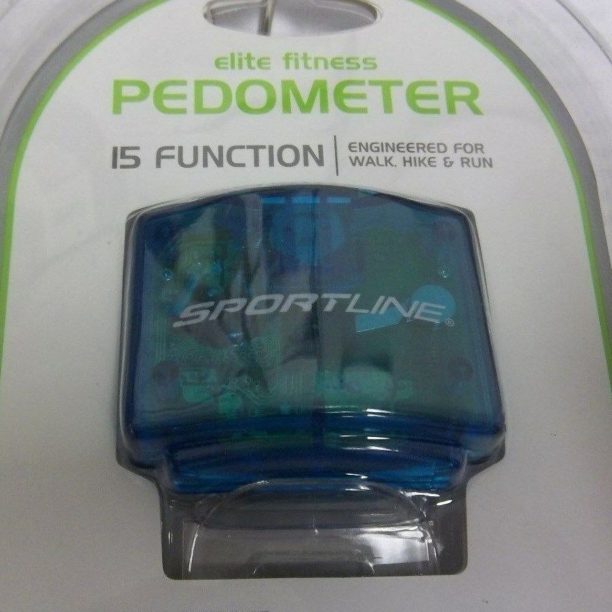SportLine Pedometer, 15 Function, Total Fitness, 7 Day Memory