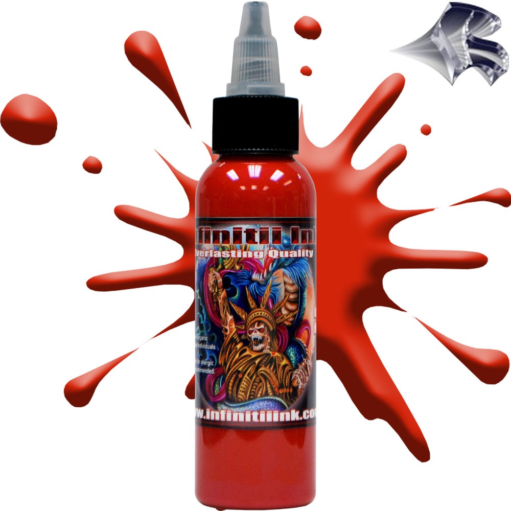 Infinitii Hot Orange Premium Tattoo Ink
