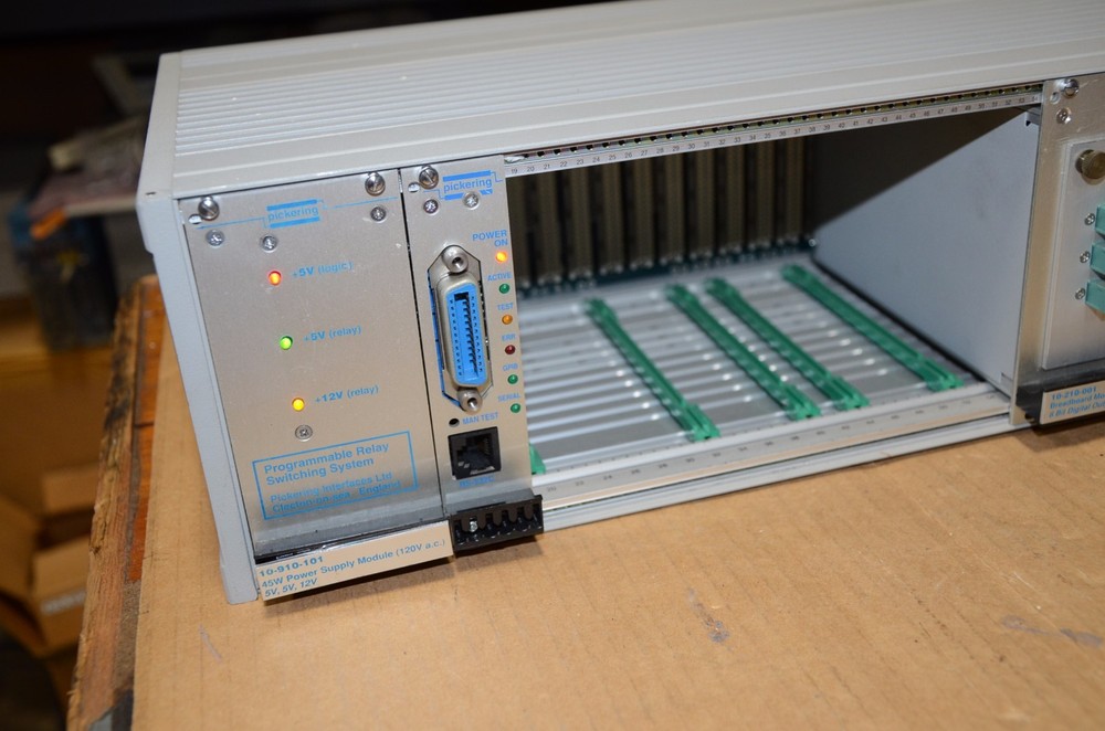 Pickering Interface Switch System 10-910 10-921-001 10-210-001 Optical Module