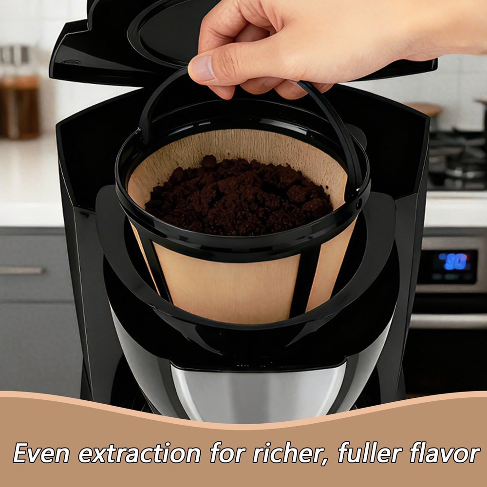 Coffee Filter Basket Compatible with Black and Decker, 8-12 Cup,