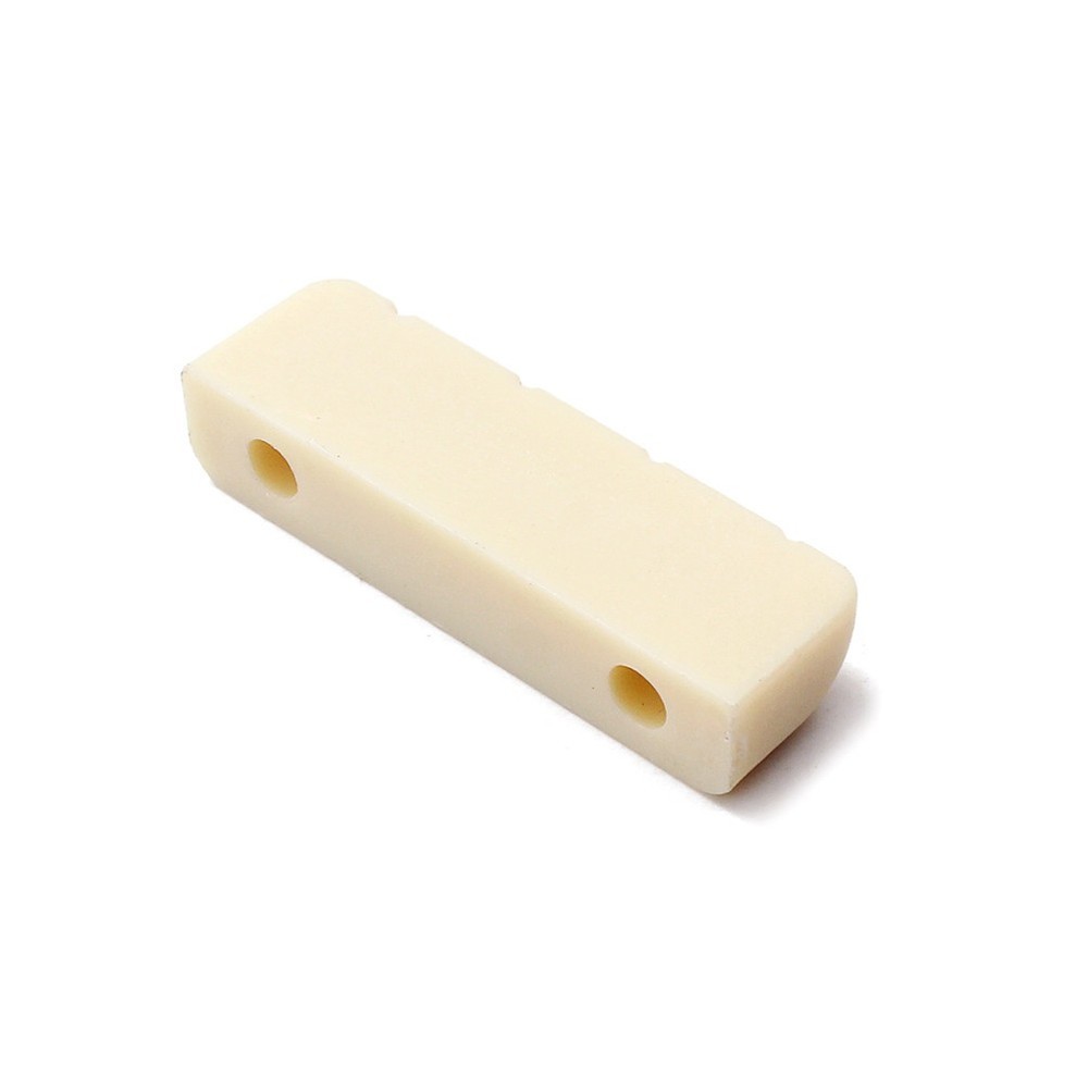 Ivory Plastic Bridge Nut Parts Replacement for 4 String Banjo