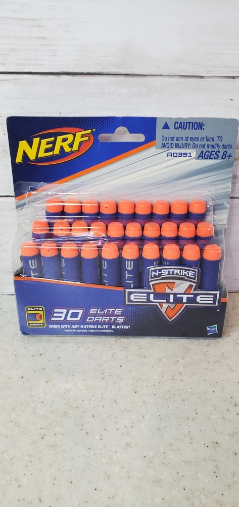 Nerf N-Strike Elite Dart Refill Pack 29 Darts (30 Pack Missing 1) Open Package