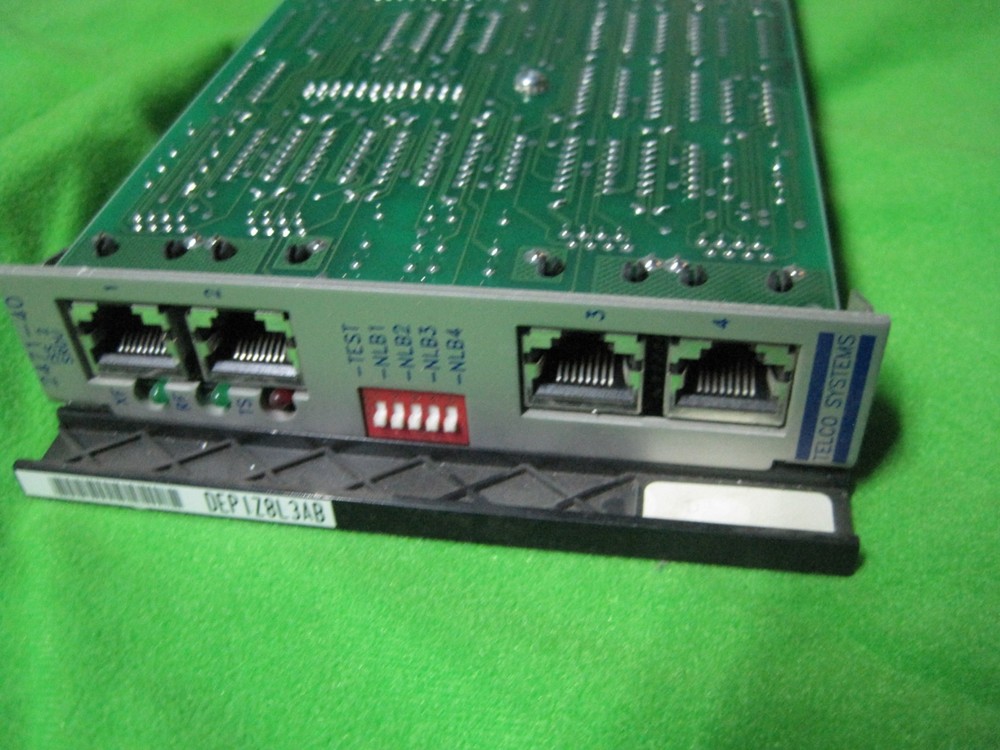 Telco Systems 2471-40 ISS2 SRDU Card  AA715
