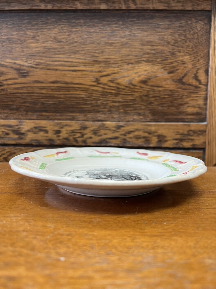 Antique Dr Franklin’s Maxim’s plate 1870