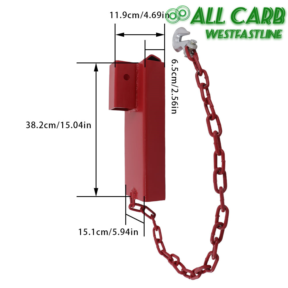 Forklift Trailers Hitch Receiver 2" Towing Adapter Pallet Forks Attachment