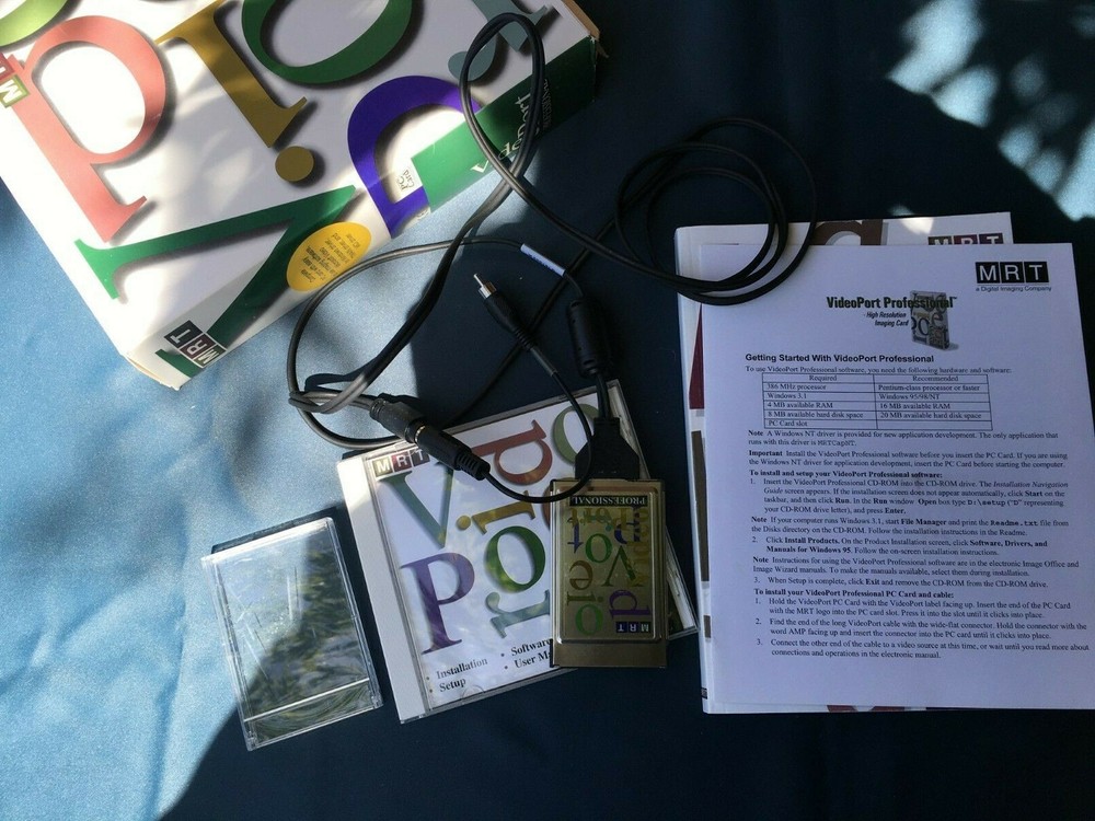 MRT Videoport PCMCIA analog frame grabber