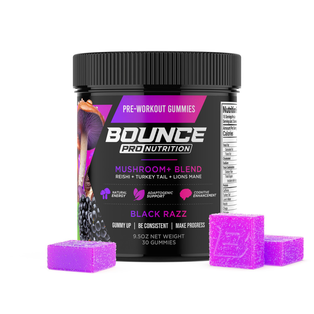 Pre-Workout Gummies - Mushroom+ Blend