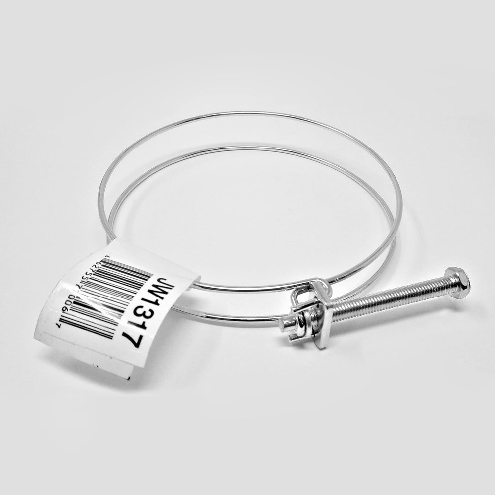 4-Inch Two-Ring Hose Clamp JW1317)