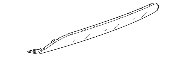 Genuine GM Lower Deflector 84788334