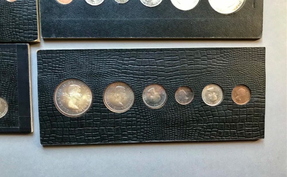 Group of (4) Canada Silver Mint Sets.