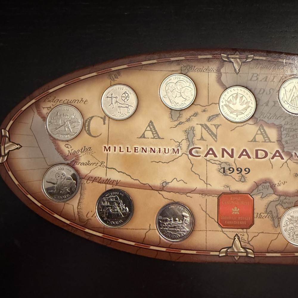 Collectable Millenium Canada 1999 Coin Set