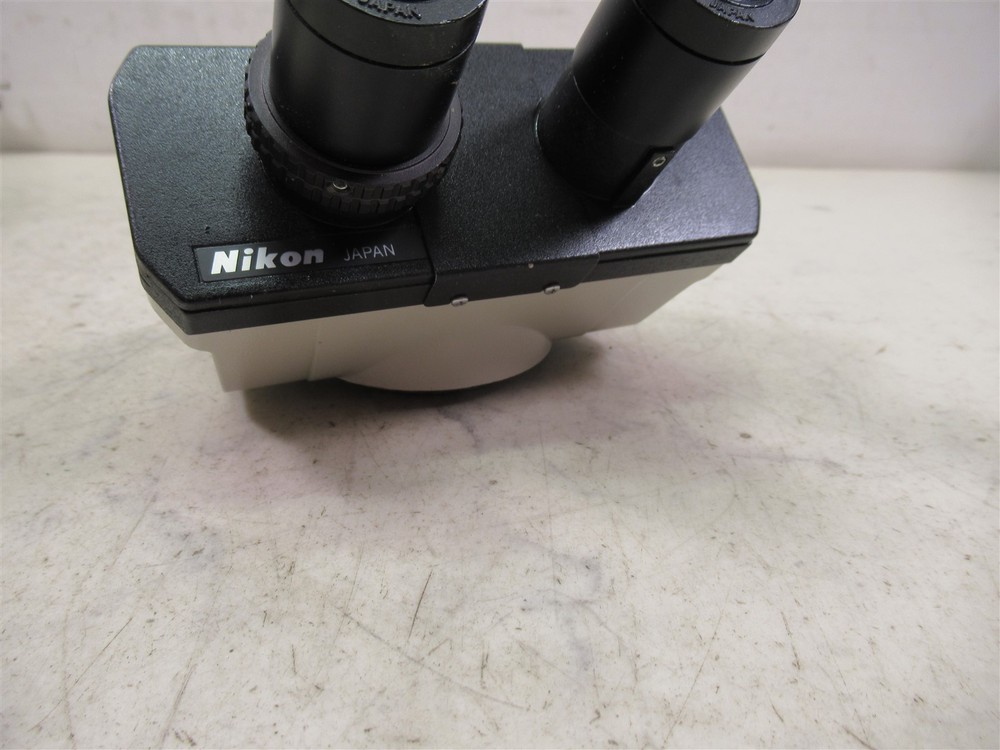 Nikon Alphaphot YS Microscope Head with CFWE 10x Eyepieces