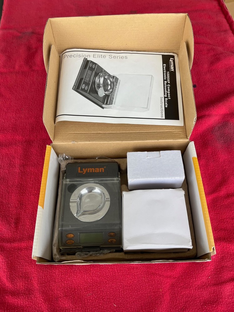 lyman reloading scale