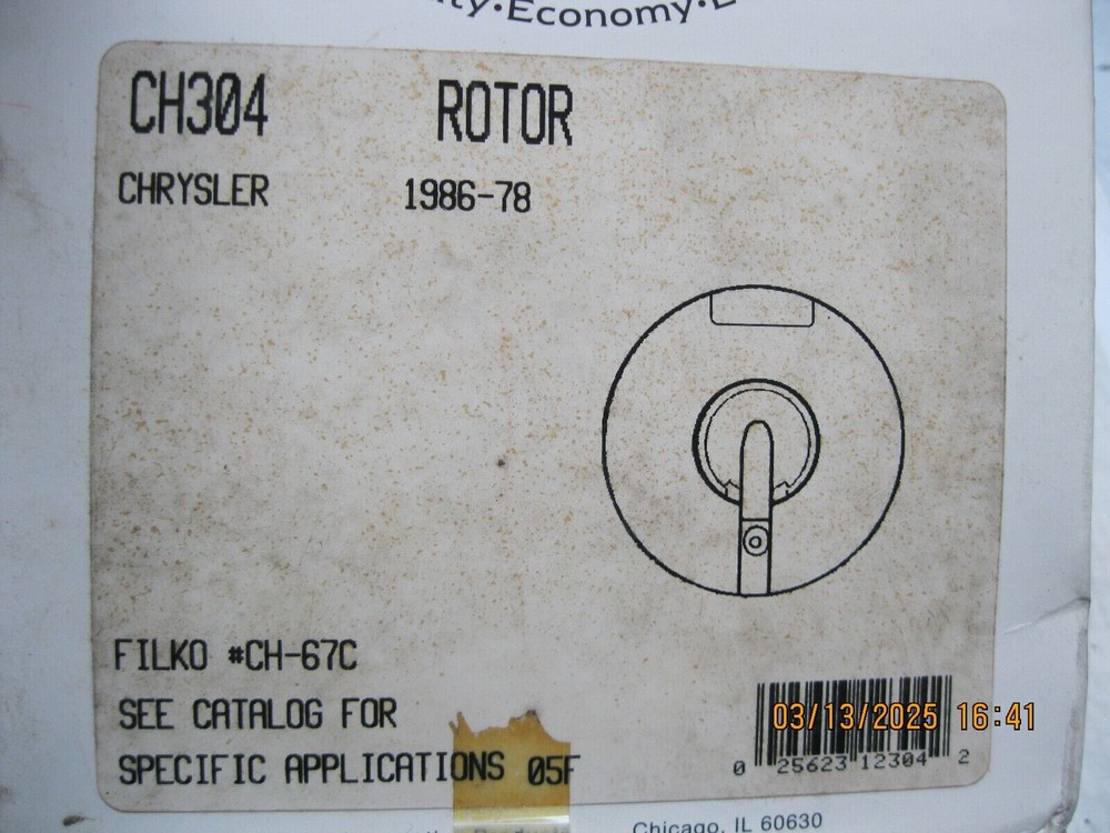Filko CH-67C Ignition Distributor Rotor
