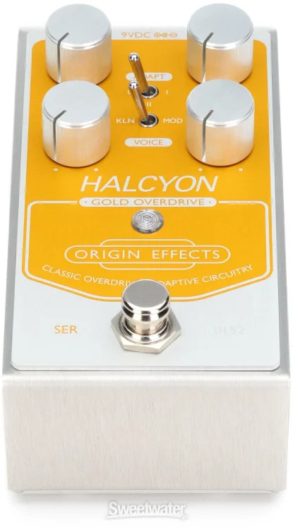 Origin Effects Halcyon Gold Overdrive Pedal