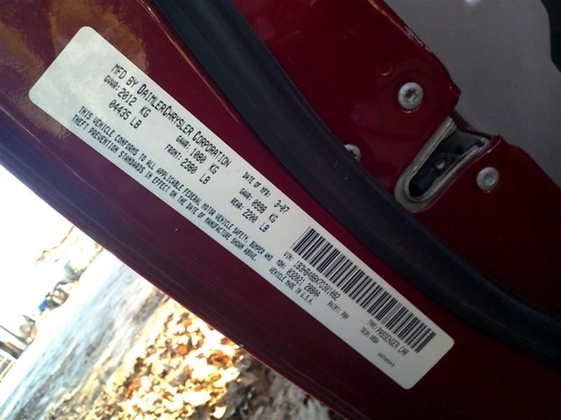 Glove Box Fits 07 Caliber 2912056