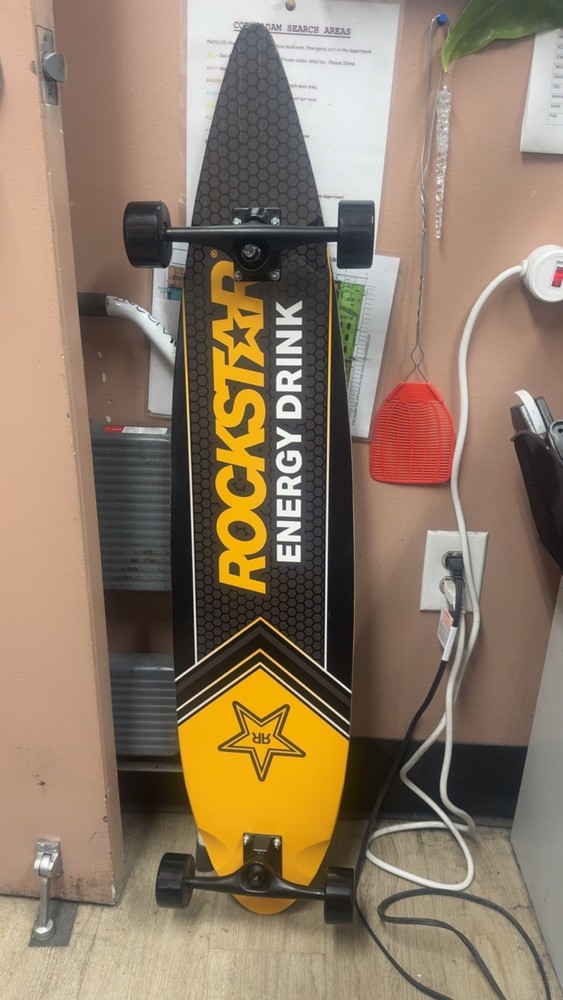 rockstar energy longboard-New