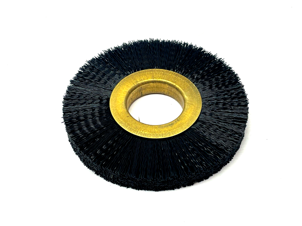 Nylon Brush 1-1/4" Bore 4" Diameter