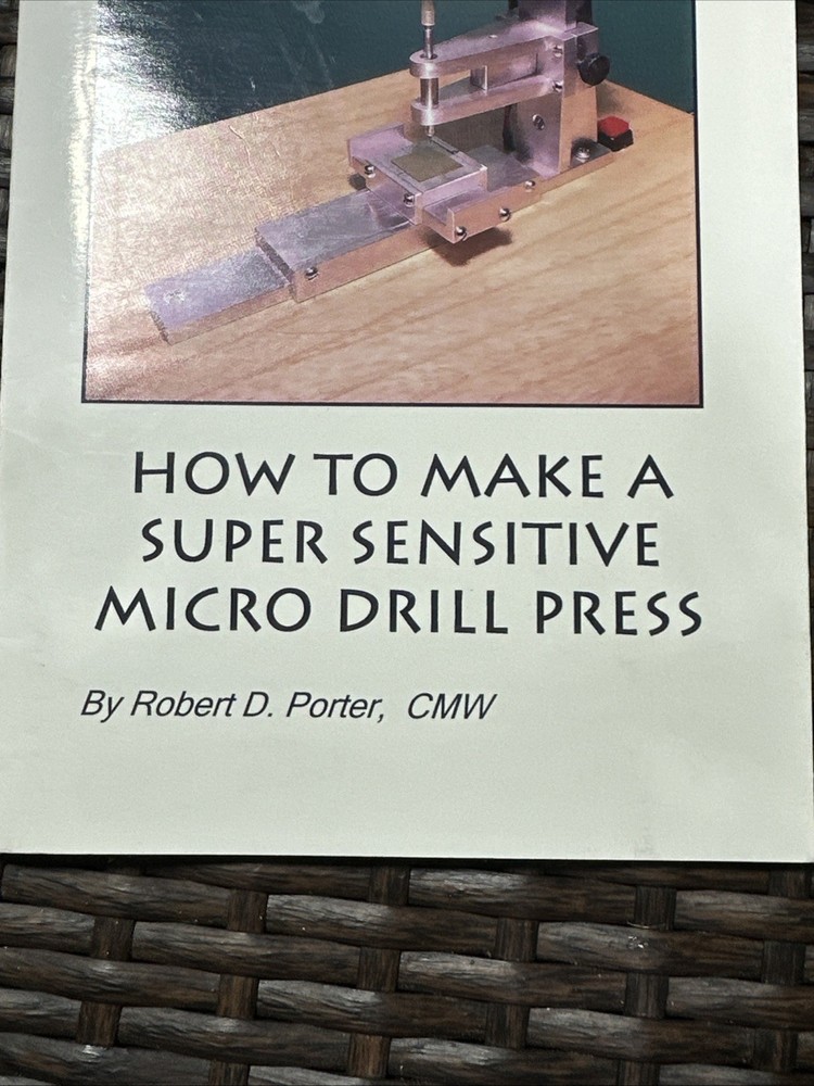 How to Make a Super Sensitive Micro Drill Press