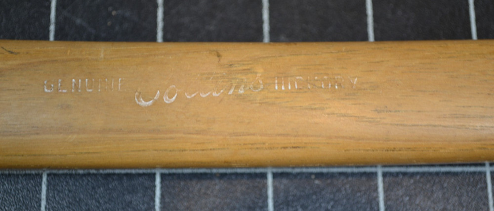 COLLINS CRUISER AXE WITH ORIGINAL SHEATH - ORIGINAL HANDLE - SADDLE AXE