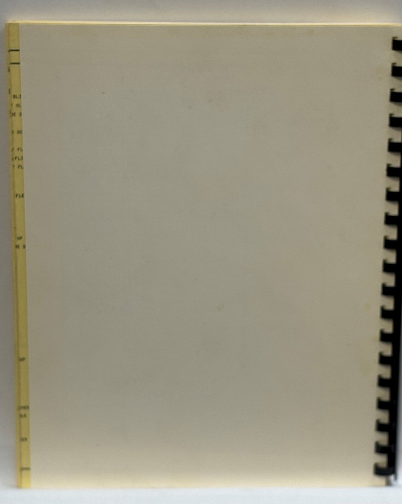 ORIGINAL-BALLY-HARDBODY-OPERATING MANUAL