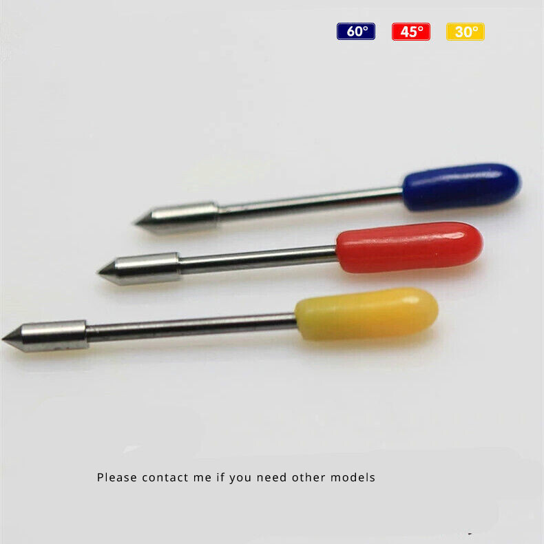 30pcs 30° Degree Cutting Plotter Tungsten Blade Carbide for Roland Cutter