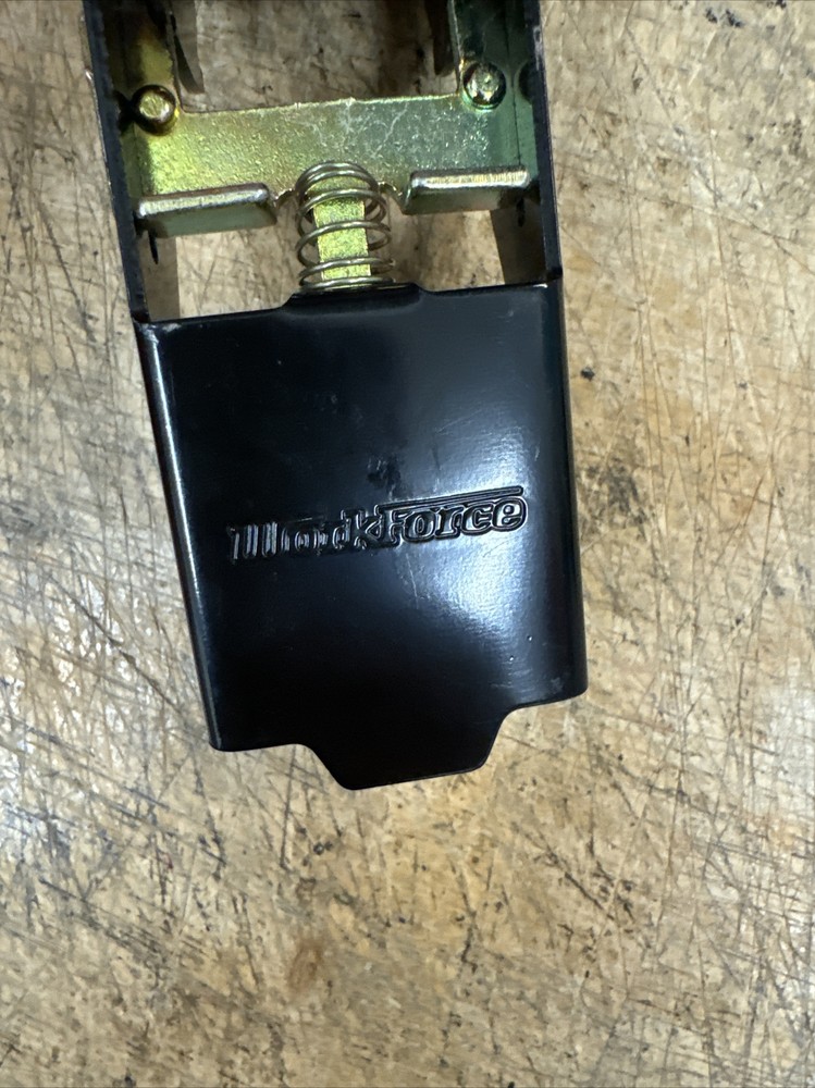 Red WORKFORCE 8363 CARGO RATCHET TIE DOWN STRAP Working Load Limit 800 lbs