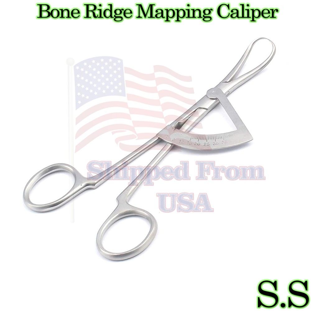 Bone Ridge Mapping Caliper Ring Style Dental Implant