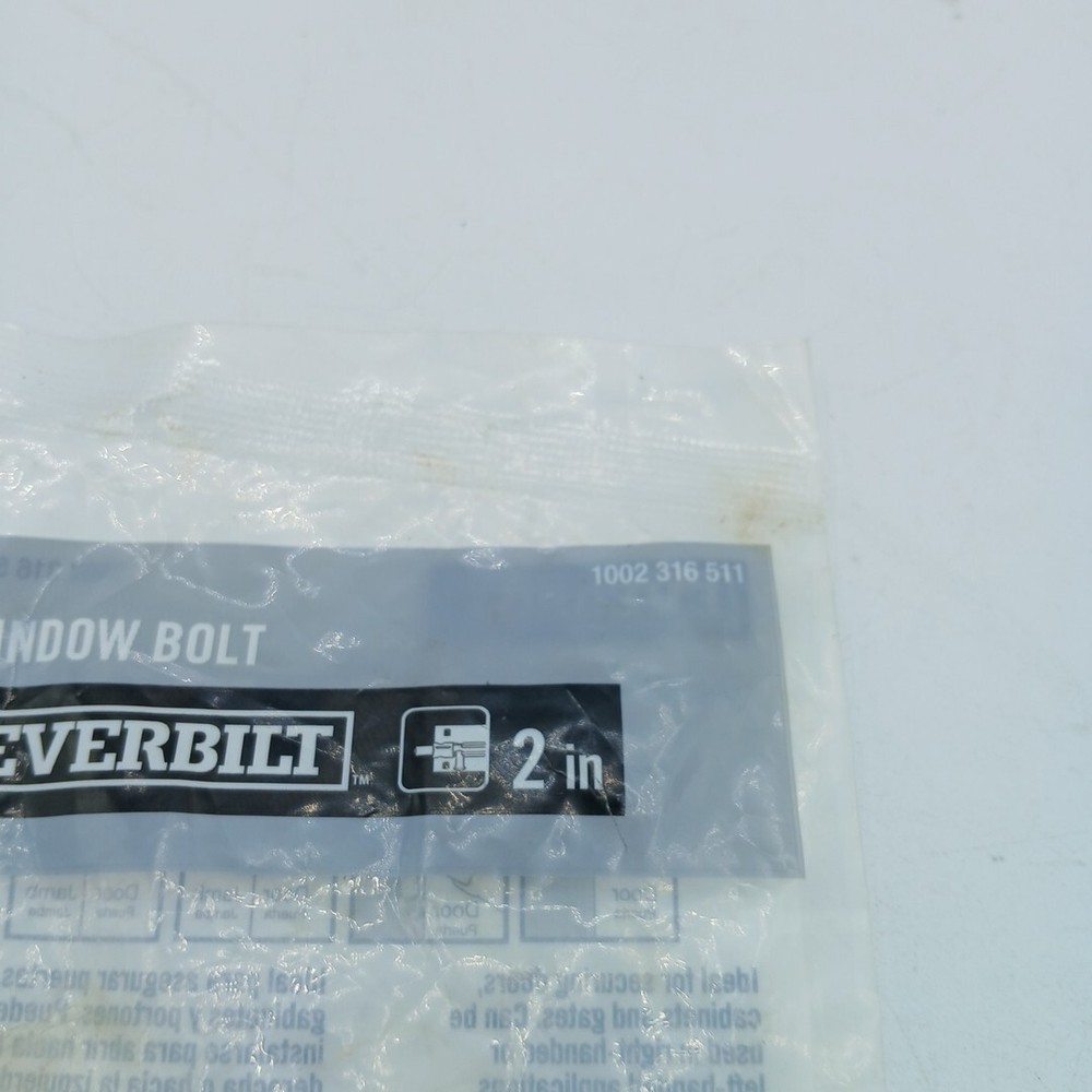 Everbilt Window Bolt Black 2" 1002 316 511